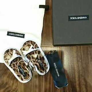 ドルチェアンドガッバーナ(DOLCE&GABBANA)のDOLCE&GABBNA ベビーシューズ 新品(サンダル)