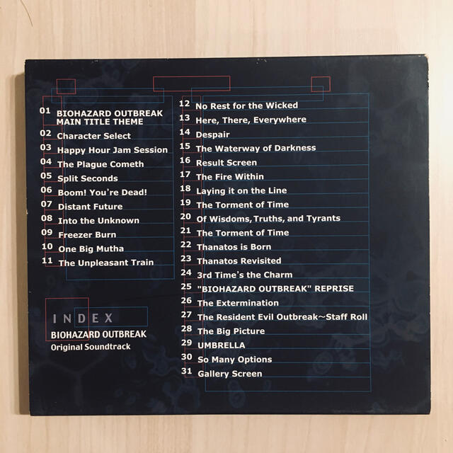 CAPCOM(カプコン)の「バイオハザード アウトブレイク」オリジナル・サウンドトラック/松本晃彦 エンタメ/ホビーのCD(ゲーム音楽)の商品写真