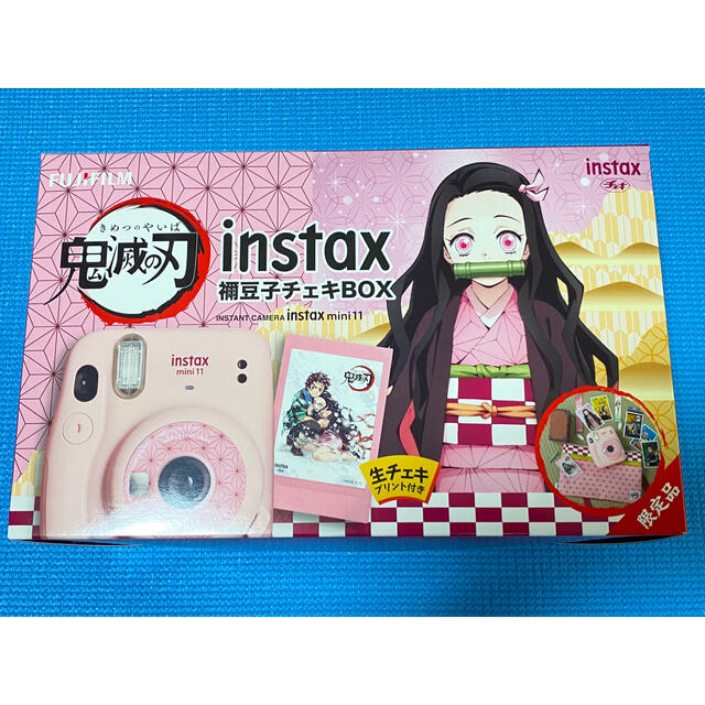 新品未使用】送料込 instax mini 11 鬼滅の刃 禰豆子チェキBOX 新着