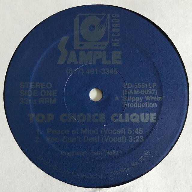 オールドスクールラップTop Choice Clique - Peace Of Mind