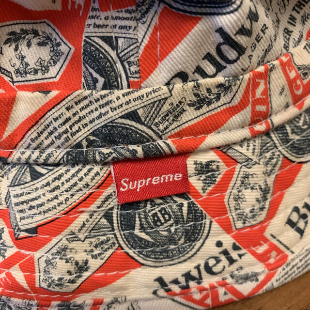 Supreme(シュプリーム)のsupreme × Budweiser bucket hat メンズの帽子(ハット)の商品写真