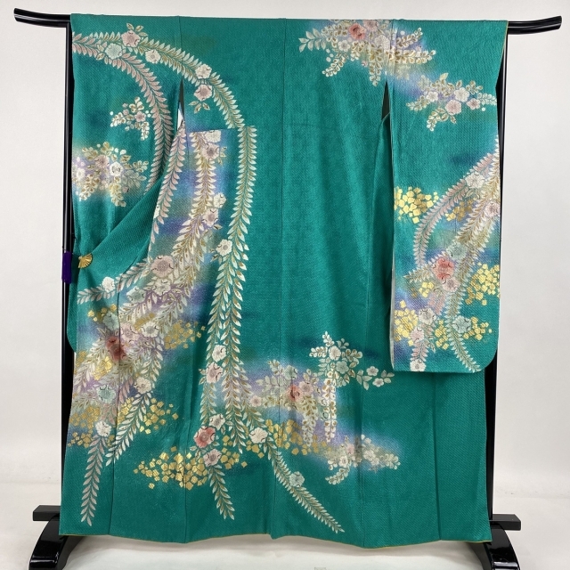 振袖 美品 名品 身丈164.5cm 裄丈65.5cm 正絹