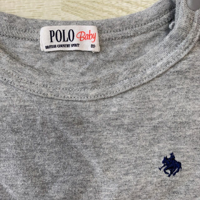 POLO RALPH LAUREN(ポロラルフローレン)のPOLO baby カットソー　80 キッズ/ベビー/マタニティのベビー服(~85cm)(シャツ/カットソー)の商品写真