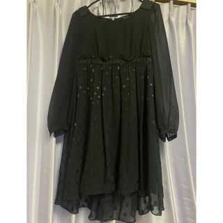 ジルスチュアート(JILLSTUART)の大幅値下げ！年内のみ出品！JILLSTUART ハート柄ワンピース(ひざ丈ワンピース)