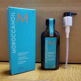 モロッカンオイル(Moroccan oil)の【新品・未使用】モロッカンオイル100ml　ポンプ付き(トリートメント)