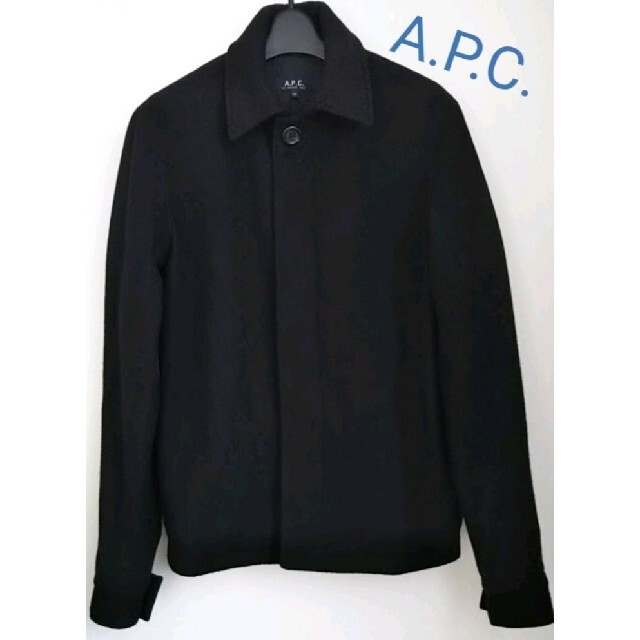 A.P.C. ジャケット ショートコート 黒ブラック ウール メンズ レディース