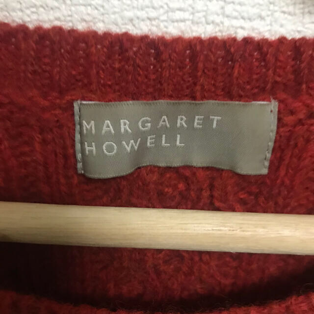 MARGARET HOWELL(マーガレットハウエル)のマーガレットハウエルケーブルニット レディースのトップス(ニット/セーター)の商品写真