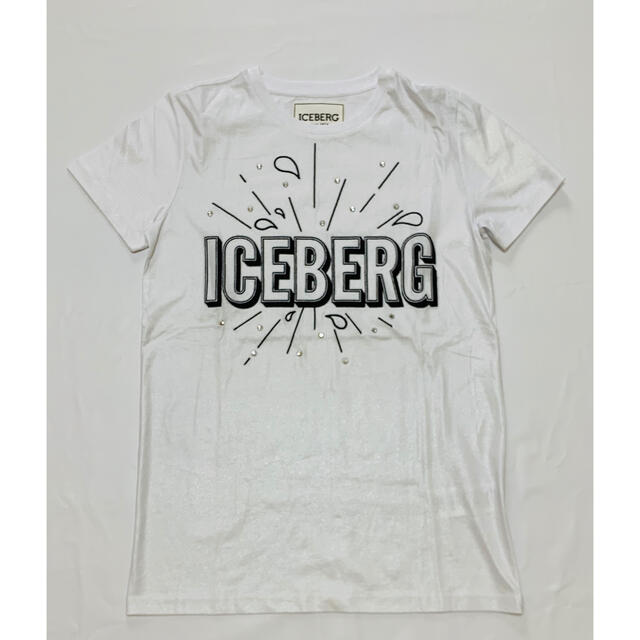 ICEBERG アイスバーグ ladies Tシャツ Tシャツ(半袖+袖なし)