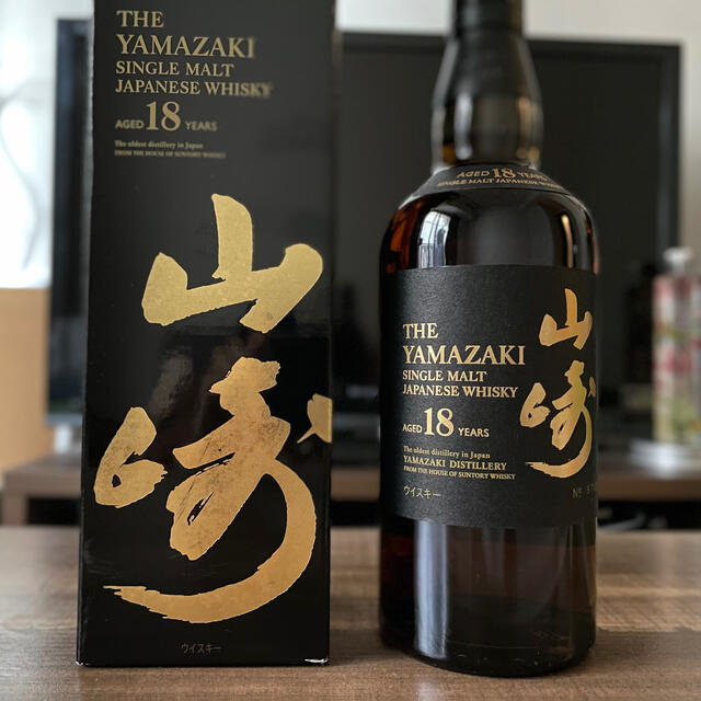 激安人気新品 サントリー - 700ml 18年 山崎 ウイスキー