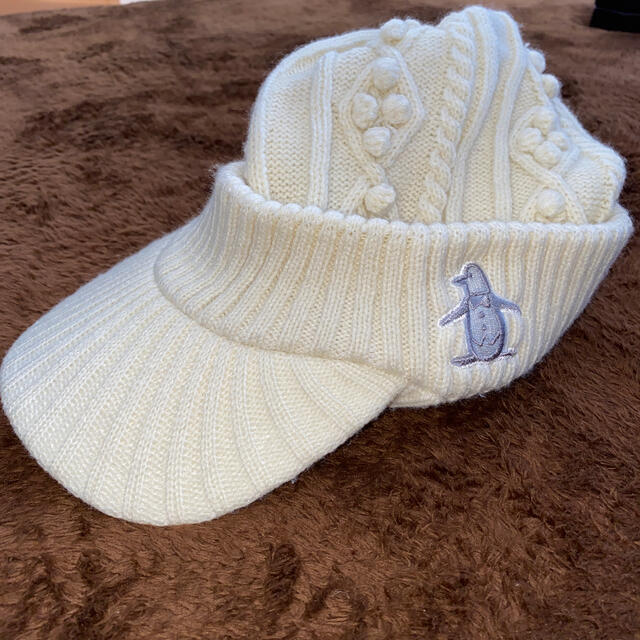 Munsingwear(マンシングウェア)のマンシングウェア  暖かいニット帽❤︎ スポーツ/アウトドアのゴルフ(ウエア)の商品写真