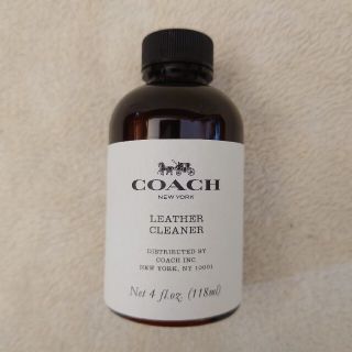 コーチ(COACH)の【未開封】COACH コーチ レザー クリーナー　未使用(その他)