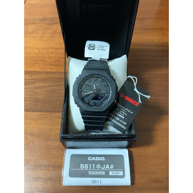 新品未使用 CASIO G-SHOCK GA-2100-1A1JF 3本セット