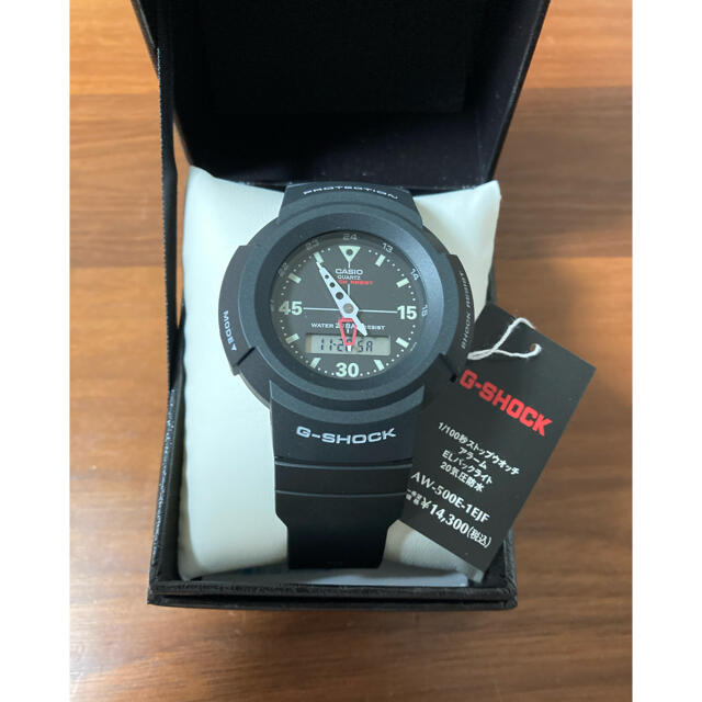 G-SHOCK AW-500E-1EJF 新品 復刻版　国内購入品 送料込み