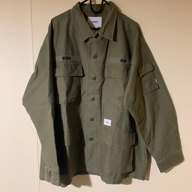 20SS WTAPS JUNGLE LS XL OLIVE