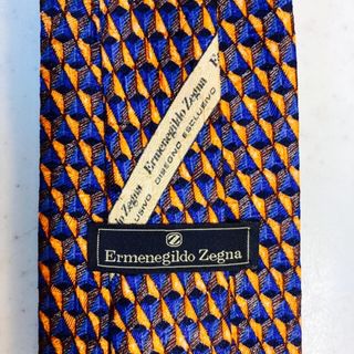 エルメネジルドゼニア(Ermenegildo Zegna)の【美品】エルメネジルド・ゼニア　ネクタイ(ネクタイ)