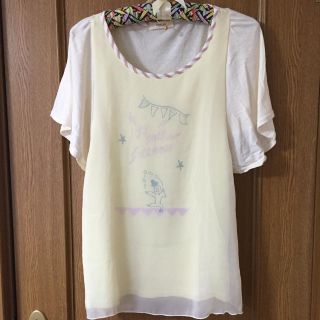 プードゥドゥ(POU DOU DOU)のティーシャツ(Tシャツ(半袖/袖なし))