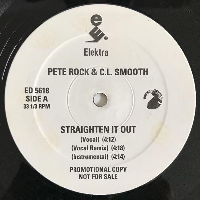 Pete Rock&C.L. Smooth-Straighten It Outオールドスクールラップ