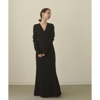 トゥデイフル(TODAYFUL)の完売‼️vneck mermaid sweat onepiece(ロングワンピース/マキシワンピース)