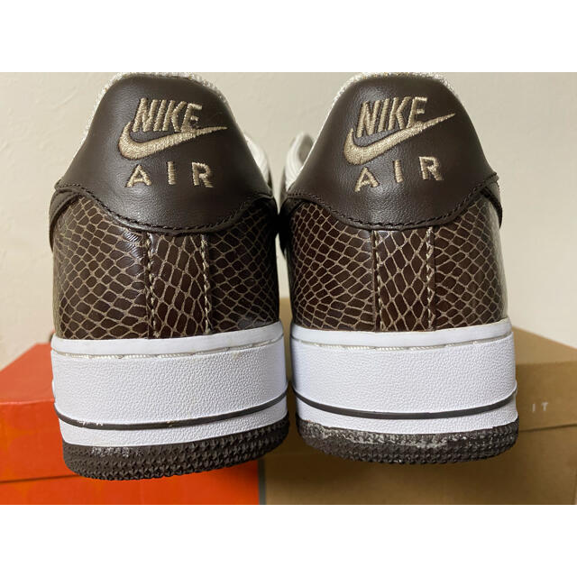 NIKE AIR FORCE1 PREMIUM LOW 茶蛇