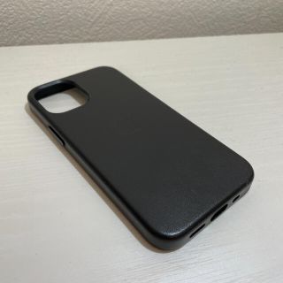 iPhone12 mini 128GB 黒SIMフリー96% 純正レザーケース付