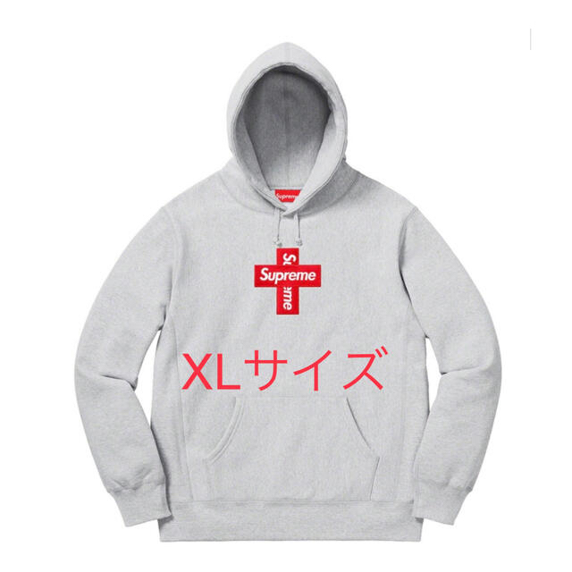 Supreme Cross Box Logo Hooded Sweatshirtボックスロゴ