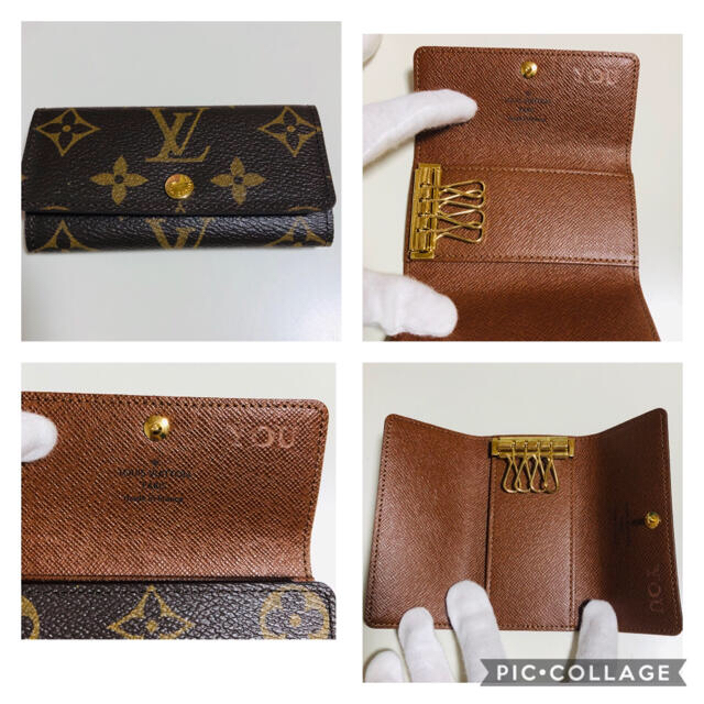 LOUIS VUITTON M62631 4連キーケース モノグラム LOUIS VUITTON M62631 4連キーケース モノグラム