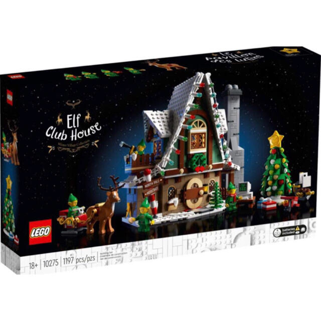 Lego(レゴ)の【新品未開封】レゴ　LEGO  10275 エルフのクラブハウス　クリスマス キッズ/ベビー/マタニティのおもちゃ(知育玩具)の商品写真