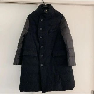 コムデギャルソン(COMME des GARCONS)の※専用※トリココムデギャルソン　ダウンコート　ウール　Lサイズ(ダウンジャケット)