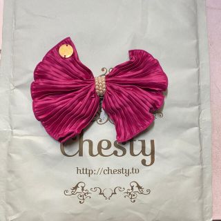 チェスティ(Chesty)の新品、chesty  リボンバレッタ(バレッタ/ヘアクリップ)