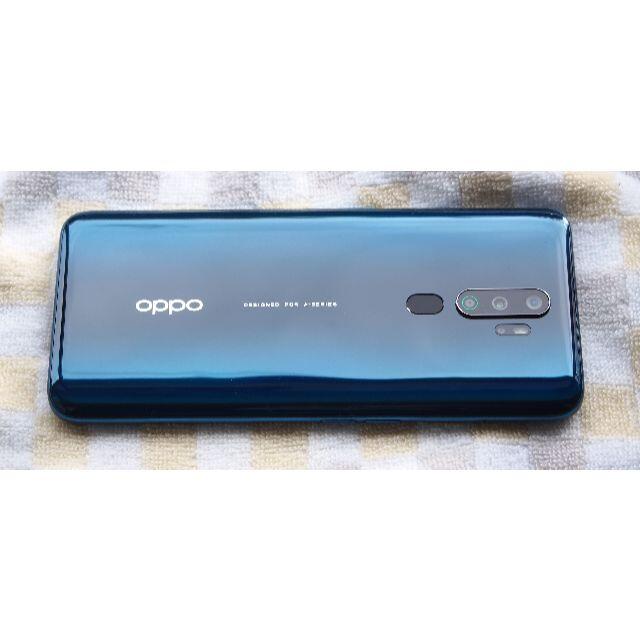 OPPO A5 2020 グリーン 美品 おまけ付き スマホ/家電/カメラのスマートフォン/携帯電話(スマートフォン本体)の商品写真