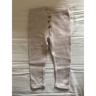 ザラキッズ(ZARA KIDS)のZARA レギンス　ナチュラルカラー　90(パンツ/スパッツ)