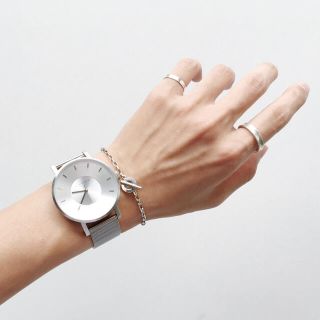 ダニエルウェリントン(Daniel Wellington)の【最終値下げ】klass14 / VOLARE SILVER MESH 42MM(腕時計(アナログ))