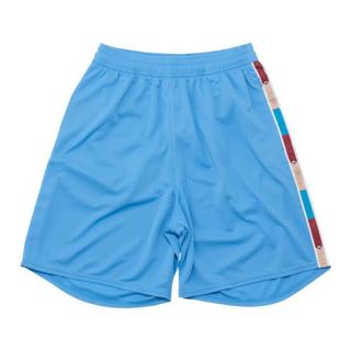 【美品】b Playground Tape Zip Shorts sax XL(バスケットボール)