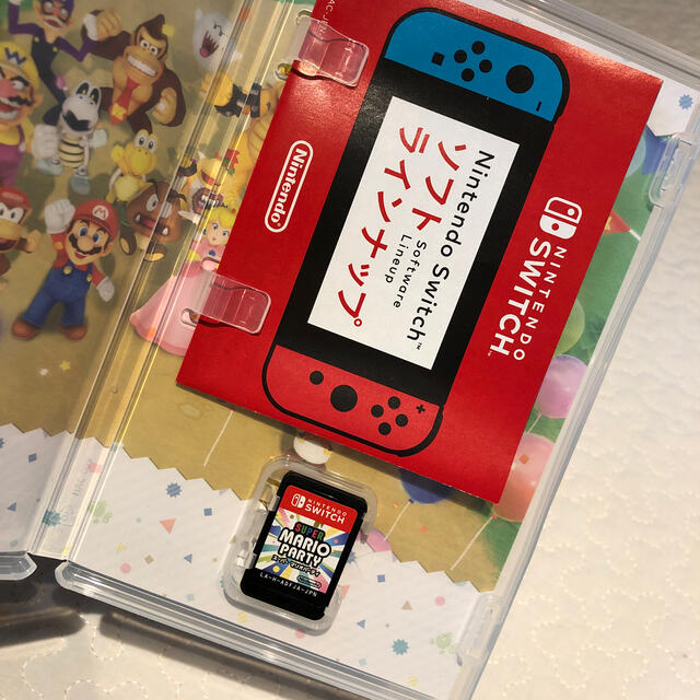 任天堂(ニンテンドウ)のスーパー マリオパーティ Switch エンタメ/ホビーのゲームソフト/ゲーム機本体(家庭用ゲームソフト)の商品写真