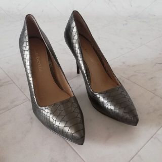 エンゾーアンジョリーニ(Enzo Angiolini)のENZO ANGIOLINI 本革パンプス 5.5M エンゾー(ハイヒール/パンプス)