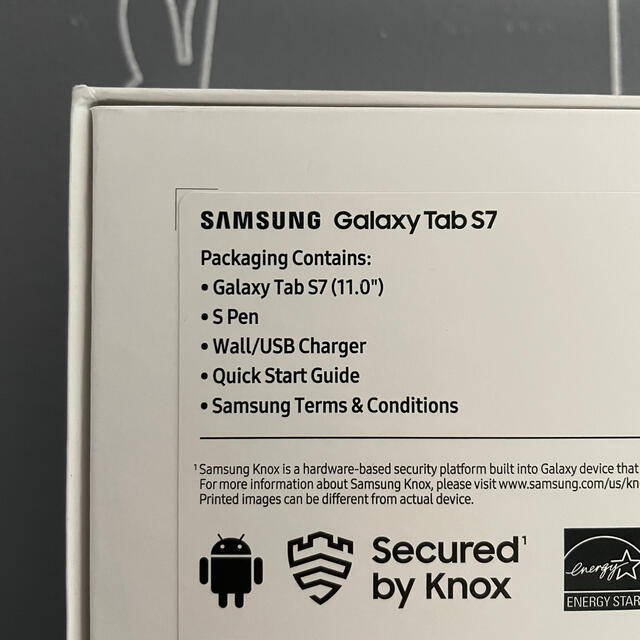 SAMSUNG(サムスン)のSAMSUNG Galaxy Tab S7 Wi-Fi 新品未使用 スマホ/家電/カメラのPC/タブレット(タブレット)の商品写真