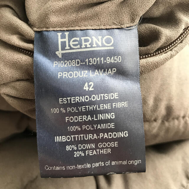 HERNO(ヘルノ)のHERNO ダウンコート レディースのジャケット/アウター(ダウンコート)の商品写真