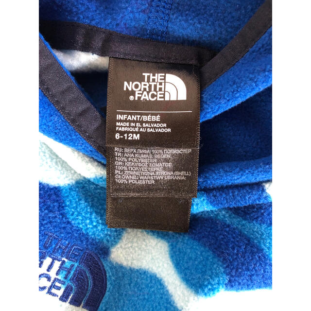 THE NORTH FACE(ザノースフェイス)のノースフェイス　フリース　カバーオール キッズ/ベビー/マタニティのベビー服(~85cm)(カバーオール)の商品写真