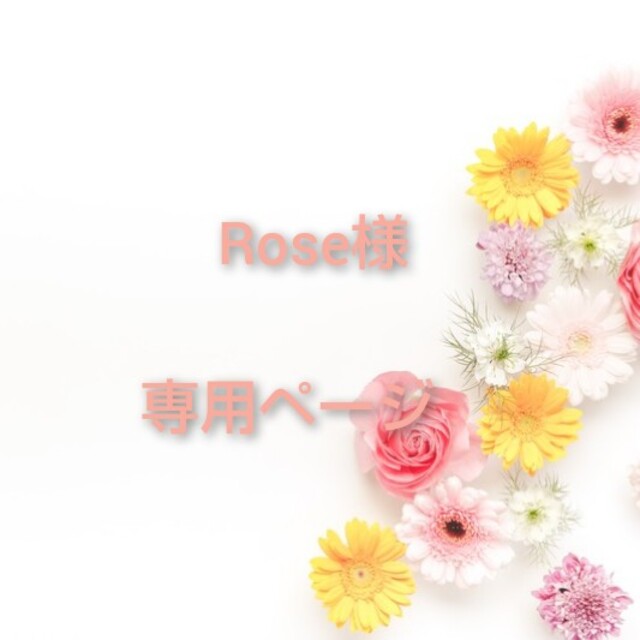 Rose様 専用ページの通販 by ts shop ｜ラクマ