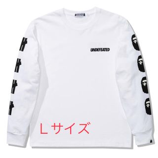 アベイシングエイプ(A BATHING APE)のBAPE X UNDFTD LONG TEE undefeated(Tシャツ/カットソー(七分/長袖))