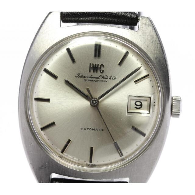 IWC(インターナショナルウォッチカンパニー)の☆訳あり【IWC SCHAFFHAUSEN】IWC Cal.8541B デイト 自動巻き メンズ 【21105】【ev20】 メンズの時計(腕時計(アナログ))の商品写真