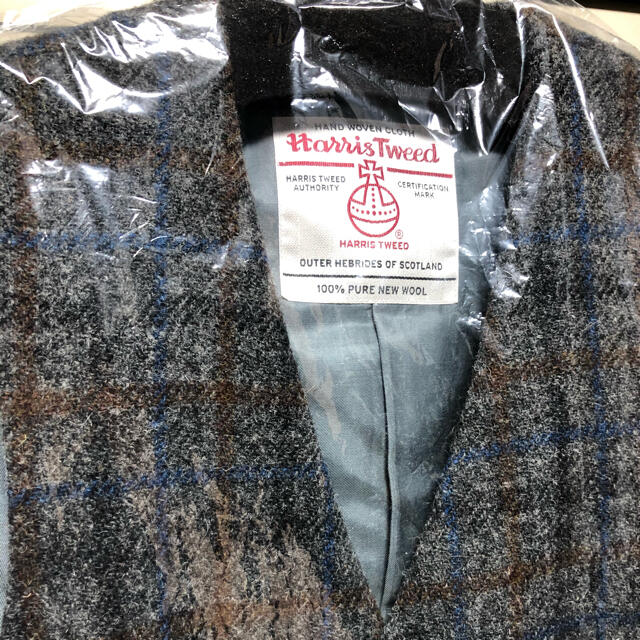 Harris Tweed(ハリスツイード)のハリスツイード　ベスト　アーバンリサーチ　ロッソ メンズのトップス(ベスト)の商品写真