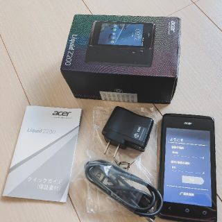 エイサー(Acer)の格安SIMフリースマホ Liquid Z200 acer(スマートフォン本体)