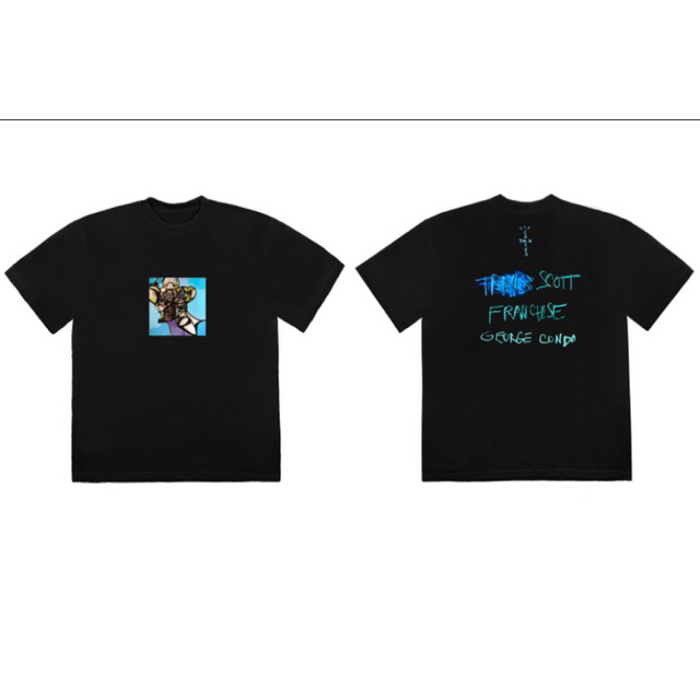 travis scott Tシャツ Lサイズ