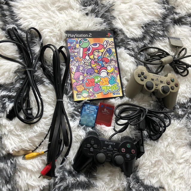 PlayStation2 - プレステ2 本体 付属品 メモリーカード コントローラー ...