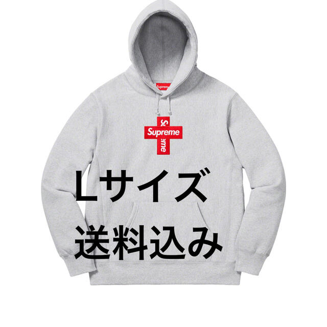 supreme Cross Box Logo Sweatshirt  L