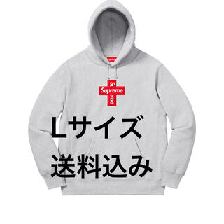 シュプリーム(Supreme)のsupreme Cross Box Logo Sweatshirt  L(パーカー)