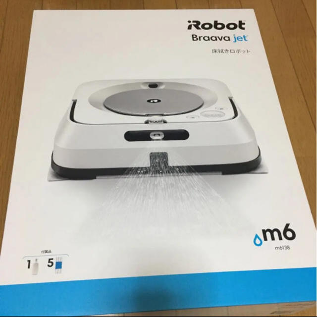 絶妙なデザイン iRobot 床拭きロボット ブラーバジェット m6 jet
