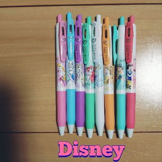 ディズニー(Disney)のサラサ　ディズニー　カラー８本セット(ペン/マーカー)