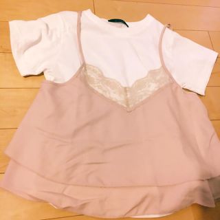 ダブルクローゼット(w closet)のw closet キャミ(Tシャツ(半袖/袖なし))